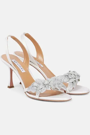 Aquazzura Sandalias con cristales
