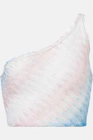 Missoni Crop top Wave asimétrico