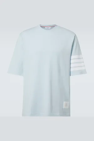 Thom Browne Camiseta de jersey de algodón con 4-Bar