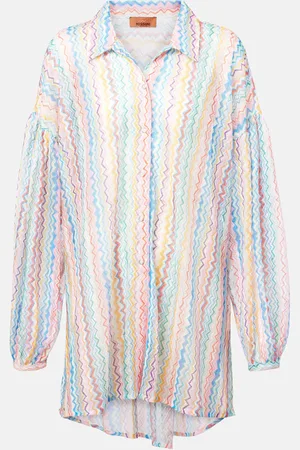 Missoni Camisa oversized en zigzag