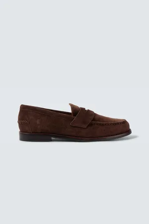 Ralph Lauren Mocasines de ante con logo