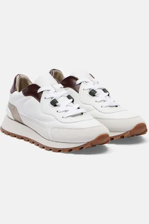 Brunello Cucinelli Zapatillas de piel