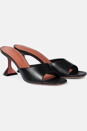 Amina Muaddi Mules Lupita 70 de piel