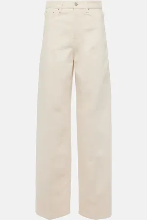 Totême Jeans anchos de tiro alto