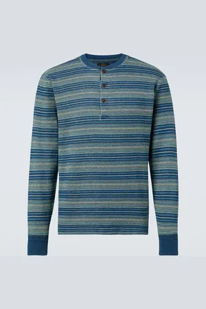 Ralph Lauren Camiseta con botones de algodón
