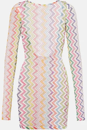 Missoni Vestido de playa de croché con espalda abierta