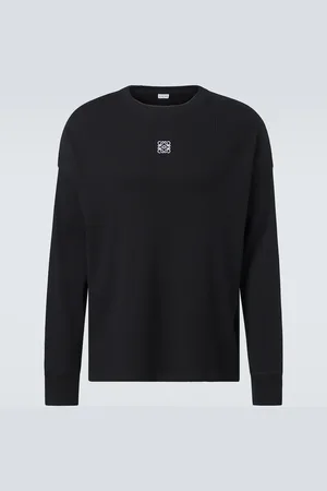 Loewe Camiseta Anagram de algodón acanalado