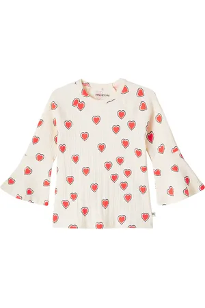 Mini Rodini Top en mezcla de algodón estampado