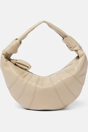 LEMAIRE Bolso al hombro Fortune Croissant Mini de piel
