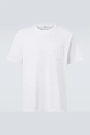Loewe Camiseta Anagram en jersey de algodón