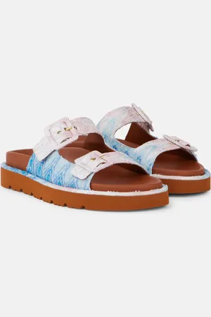 Missoni Sandalias Clea Wave de lamé