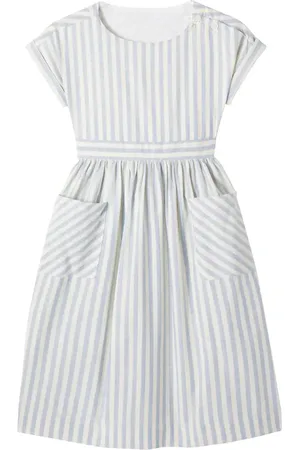 BONPOINT Vestido Edelweiss de algodón a rayas