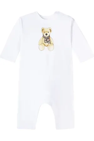 Burberry Bebé - body de algodón estampado