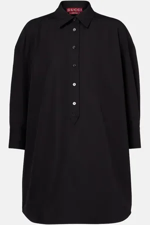 Gucci Camisa de popelín de algodón