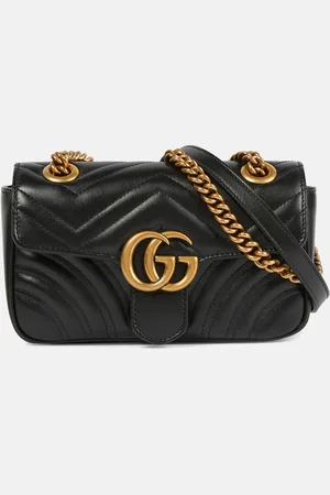 Gucci Bolso al hombro GG Marmont Mini de piel