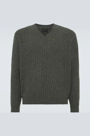 BRIONI Jersey acanalado de cachemir