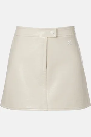 Courrèges Courrèges Minifalda Reedition de piel sintética