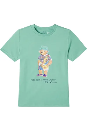 Ralph Lauren Camiseta en jersey de algodón estampada