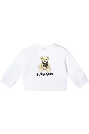 Burberry Bebé - sudadera de algodón estampada