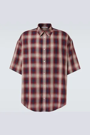 Acne Studios Camisa oversized a cuadros