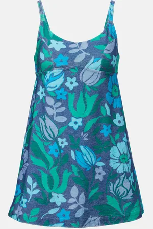 Chloé Chloé Vestido corto en jersey de algodón floral