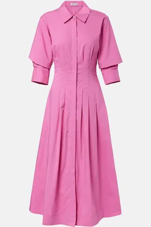 Simkhai Vestido camisero Jazz de popelín