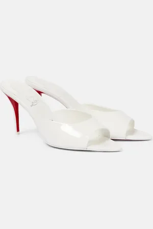 Christian Louboutin Mules Miss Z 80 de piel