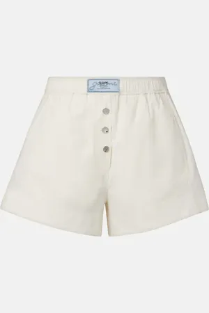 Ganni Shorts en mezcla de algodón