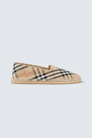 Burberry Alpargatas con Check