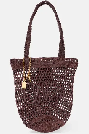 Chloé Chloé Tote Summer Banana Small de rafia