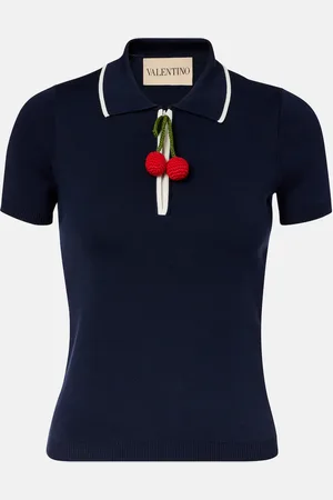 VALENTINO Polo Cherryfic de algodón