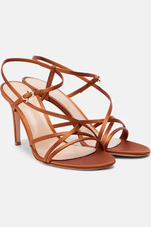 Gianvito Rossi Sandalias Strappy 85 de satén