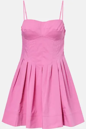 Simkhai Vestido corto Kitt en mezcla de algodón
