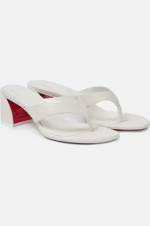 Christian Louboutin Sandalias Janetonga 55 de piel