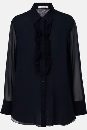 Dorothee Schumacher Blusa Sheer Dreams de chifón de seda