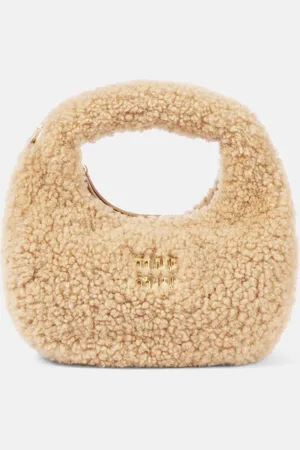 Miu Miu Bolso al hombro Wander Mini de borrego