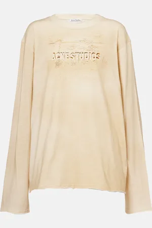 Acne Studios Camiseta en jersey de algodón con logo