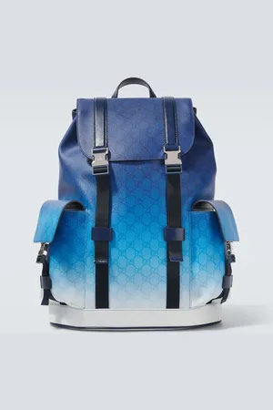 Gucci Mochila Large Chroma GG de piel