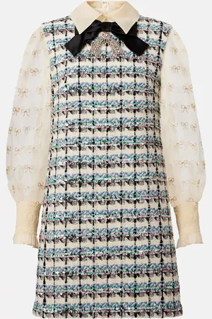 VALENTINO Vestido corto adornado