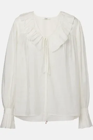 Chloé Chloé Blusa con volantes