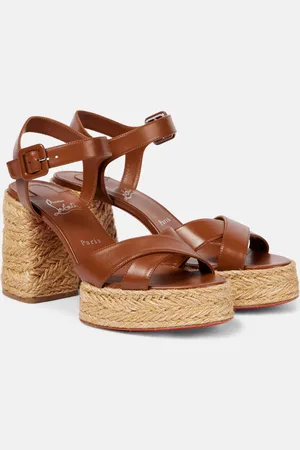 Christian Louboutin Sandalias Calakala 85 de piel