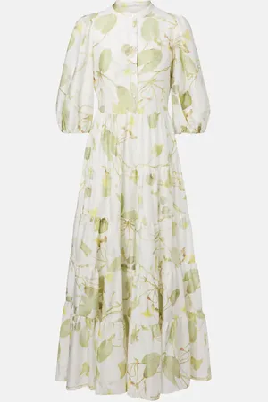 Erdem Vestido largo de algodón