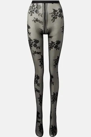 VALENTINO Medias de encaje floral