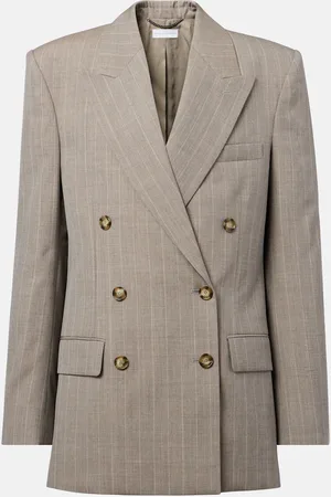Stella McCartney Blazer cruzado oversized de lana