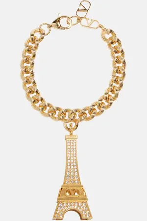 VALENTINO Pulsera Eiffeltower con cristales