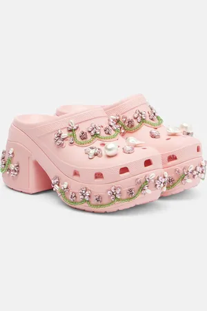 Simone Rocha X Crocs zuecos con plataforma Siren