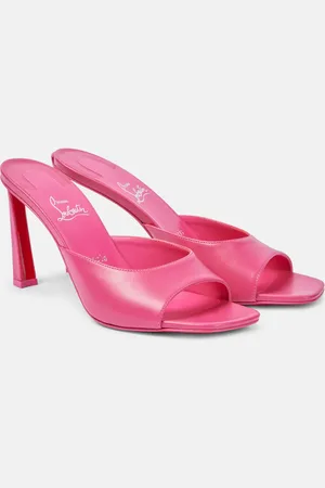 Christian Louboutin Mules Condora 85 de piel