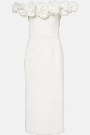 Rebecca Vallance Vestido corto de novia sin tirantes