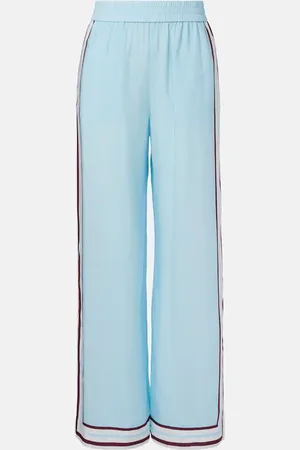 Simkhai Pantalones rectos Orissa a rayas