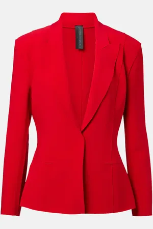 Norma Kamali Blazer de botonadura simple